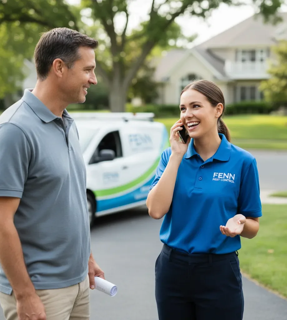 Fenn Pest Control customer support in Bourbon